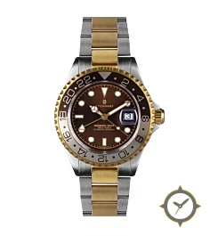 Steinhart Ocean One GMT two- tone CHOCOLATE