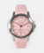 Top Side Crew Stainless Steel Pink Dial
