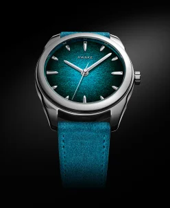 Awake Watches Son Mài Silver Leaf « Atlantis Blue »
