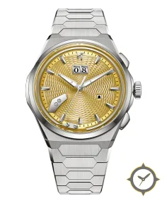 Sound Of Nature Guilloche Dial Yellow Titanium Chiming