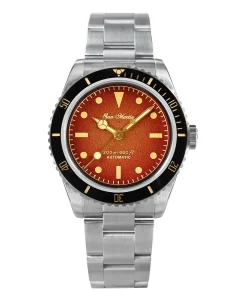San Martin SN004-G-V2 Leather dial With Logo