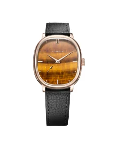 Loresum LS06 - Tiger's eye - Rose-gold plated