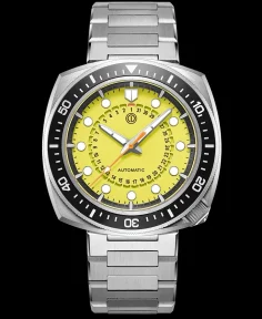 MMI Watches CUTTLECHRON 316L SS LEMON YELLOW MODEL: CCS-05