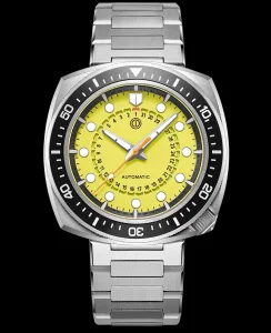 MMI Watches CUTTLECHRON 316L SS LEMON YELLOW MODEL: CCS-05