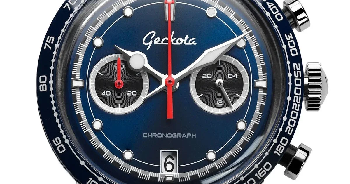 Geckota GT Racing Chronograph Watch — Specs, Price & Availability ...