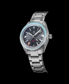 Zelos Horizons V2 GMT 200m SS Ice