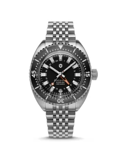Jack Mason Strat-o-timer Titanium Diver GMT Anthracite