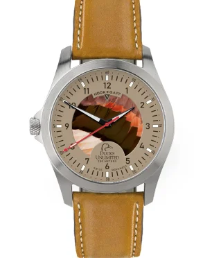 HOOK+GAFF Ducks Unlimited Watch Pintail Feather Dial