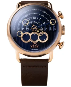 Xeric Halograph Chrono Sapphire Rose Gold Indigo