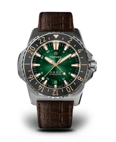 Formex Reef GMT AUTOMATIC GMT COSC 300M GREEN/GILT