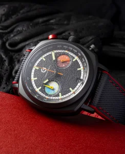 Geylang Watch Co APEX - Hybrid Chronograph Black Case, Black Dial
