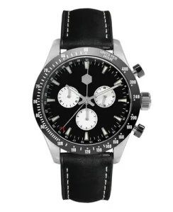 San Martin SN018 Rubber Strap Black