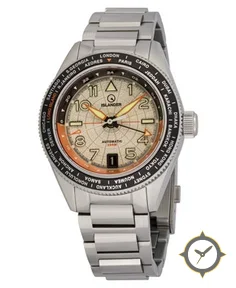 Calabro GMT World Time Automatic Date
