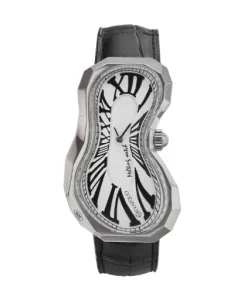 Exaequo Polyhedron Watch Sterling Silver 925 White One of 101