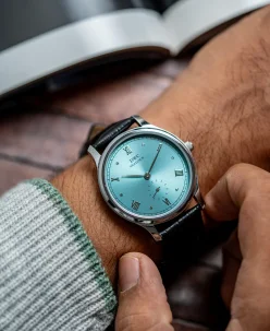 Delhi Watch Company DWC Villianur Turquoise Blue