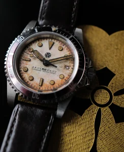 Katabami Watch Japan The Diver "Spider Crack"