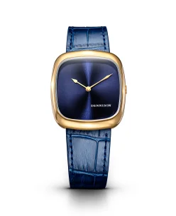 Dennison Sunray Blue In Gold Navy
