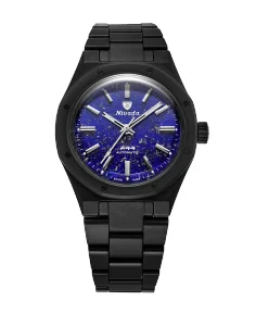 Nivada Grenchen F77 BLACK CERAMIC LAPIS LAZULI MK1