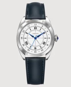 Héron Watch Co. Mirabel GMT - White