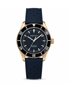Aquatico Bronze Raider Ceramic Black Dial NO DATE