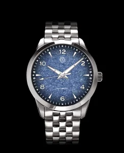 MMI Watches AWAGAMI FACTORY X MMI WATCHES: "FUMES BLUE WASHI DIAL" MODEL NLF-02