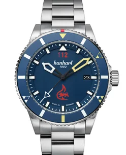 Hanhart THERMOSPHERE, Steel bracelet