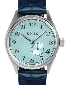 KNIS Kyoto KODOU Small Seconds Automatic – Ice Blue Blue Leather Strap (KN009-IBLBLLE)