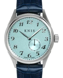 KNIS Kyoto KODOU Small Seconds Automatic – Ice Blue Blue Leather Strap (KN009-IBLBLLE)