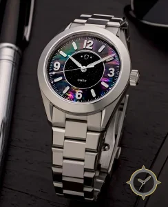 Alexander James Watches A3 Omen II Black Aventurine Black Mother of Pearl