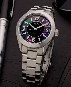 Alexander James Watches A3 Omen II Black Aventurine Black Mother of Pearl