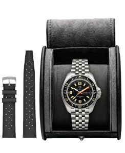 Momentum Sea Quartz 30 Heritage Black Dial Bundle