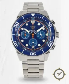 Alpine Chronograph Watch | Stainless Monkman