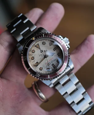 Katabami Watch Japan The Diver "Old Paper" 改