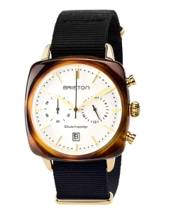 Briston Clubmaster Vintage - Chrono - Gold - White