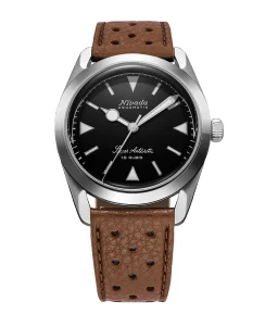 Nivada Grenchen SUPER ANTARCTIC BLACK WHITE LUMINOVA