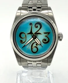 Cincinnati Watch Company The Numbers on Turquoise