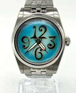Cincinnati Watch Company The Numbers on Turquoise