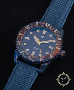Timascus Pearl Diver V2 - Dark Blue Aventurine (39 mm, 200 m)