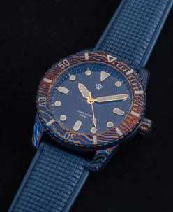 Wicked Watch Co. Pearl Diver V2 Dark Blue Aventurine