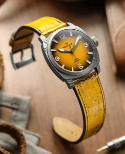 McQuaide C1 Sunburst × WatchGecko Strap