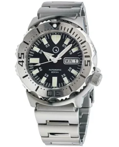 Islander Black Dial Automatic with AR Double Dome Sapphire Crystal