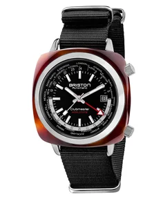 Briston Clubmaster Traveler Worldtime Black