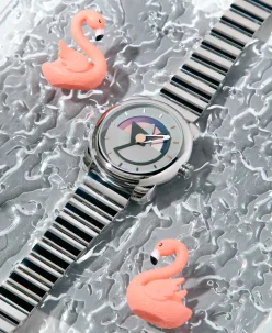 Sō Labs Watch Co. Layer 2.2 Iron Flamingo