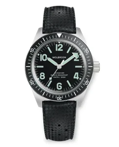 Wolbrook Skindiver Automatic Green Lum & Black Dial