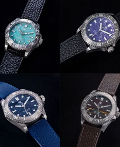 Wicked Watch Co. Damascus Diver Ultimate Collection Bundle
