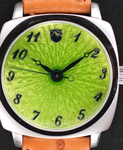 5280 Watch Company Ajax Green Chartreuse Dial