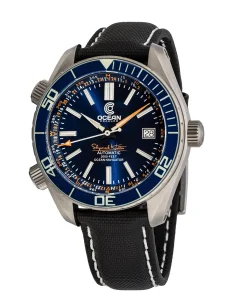 Ocean Crawler Ocean Navigator Blue V3 – Limited Edition Titanium Automatic Dive Watch