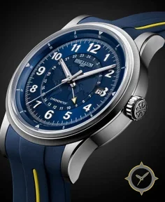 Brellum Wyvern GMT Blue dial