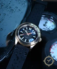Bronze Star Tritium Black Dial