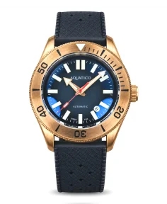 Aquatico Bronze Star Tritium Black Dial